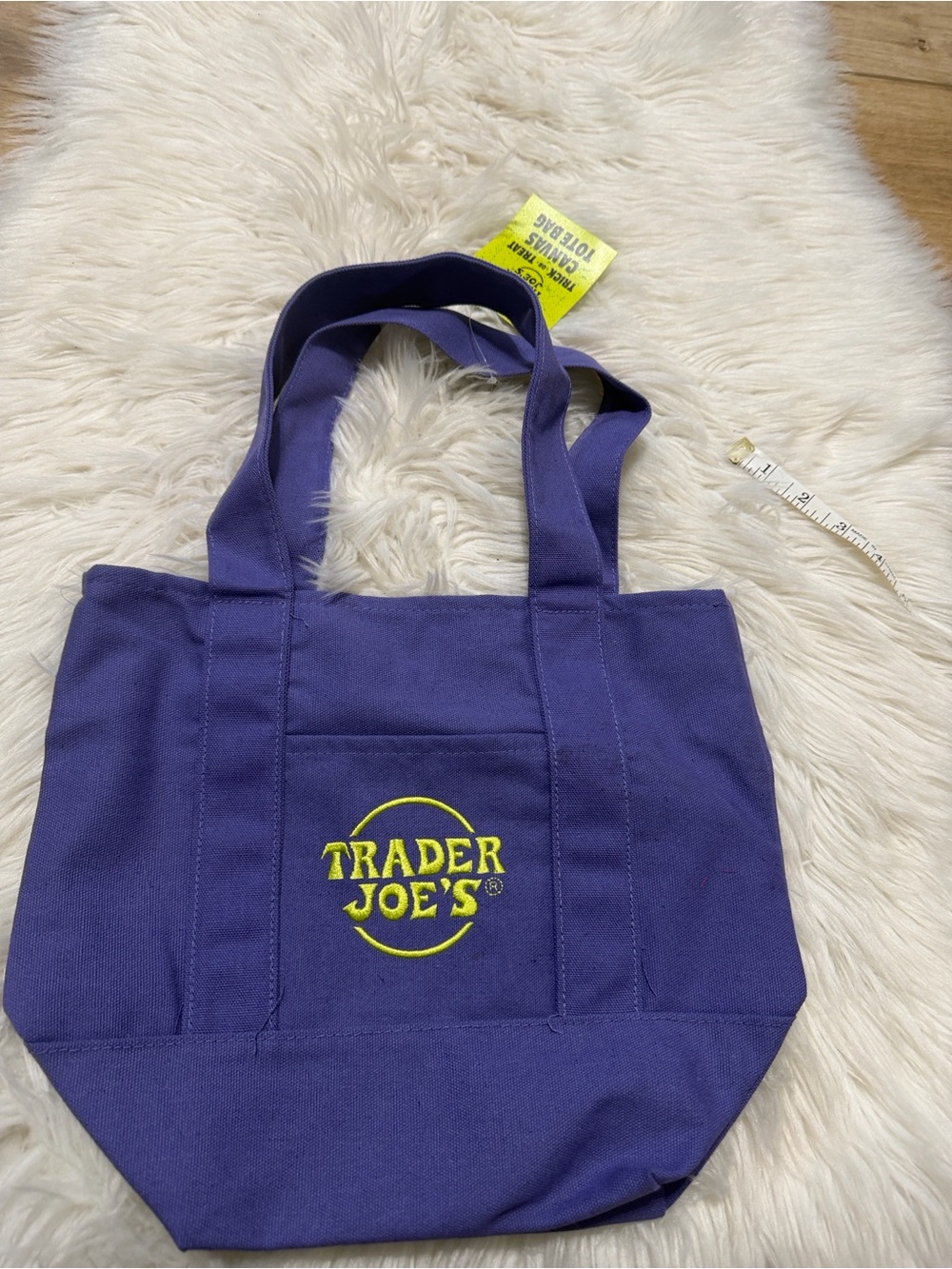 Purple Mini Tote Bag